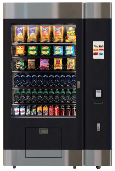 Kombiautomat QUBE by Flavura Vending Automaten: Snackautomat